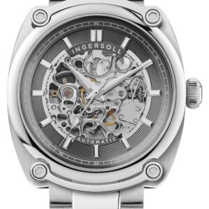 Ingersoll I13304 THE MICHIGAN Automatic (45mm) Grey Skeleton Watch