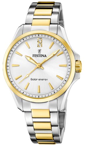 Festina F20655/2 Women's Solar Energy (34mm) White Dial / Watch