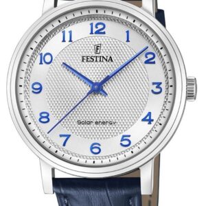 Festina F20660/1 Men's Solar Energy (41mm) Silver Dial / Watch