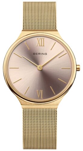 Bering 18434-336 Women's Ultra Slim (34mm) Rose Gold Dial / Watch