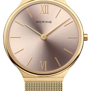 Bering 18434-336 Women's Ultra Slim (34mm) Rose Gold Dial / Watch