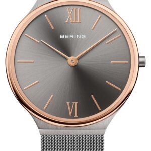 Bering 18434-369 Women's Ultra Slim (34mm) Grey Dial / Grey Watch