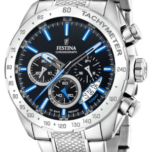 Festina F20668/6 Men's Chronograph (44.5mm) Black Dial / Watch