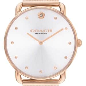 Coach 14504209 Elliot (36mm) Silver Dial / Rose Gold-Tone Watch