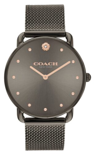 Coach 14504210 Elliot (36mm) Grey Dial / Grey-Tone Steel Watch