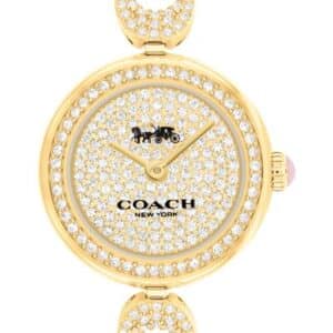 Coach 14504219 Women's Gracie (23mm) Crystal-Set Dial / Gold Watch