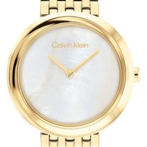 Calvin Klein 25200321 Twisted Bezel (34mm) Mother-of-Pearl Watch