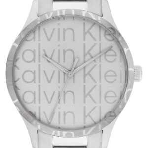 Calvin Klein 25200342 Iconic (42mm) Silver Logo Dial / Watch