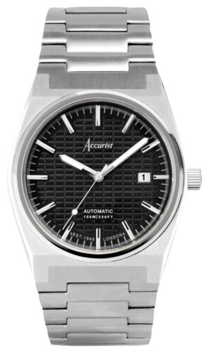 Accurist 70020 Origin Men's (41mm) Black Dial / Stainless Watch