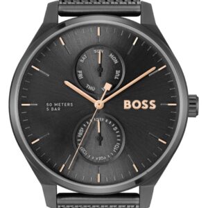 BOSS 1514105 Tyler (43mm) Black Dial / Black IP Stainless Watch