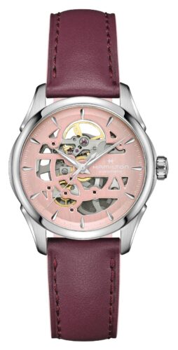 Hamilton H32265870 Jazzmaster Skeleton Automatic (36mm) Pink Watch