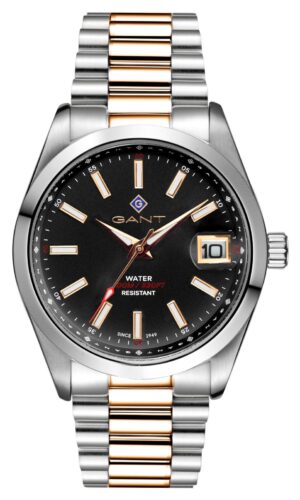 GANT G161013 EASTHAM 100M (42mm) Black Dial / Two-Tone PVD Watch