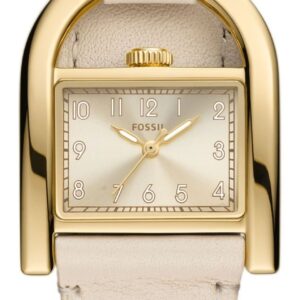 Fossil ES5280 Harwell (28mm) Gold Dial / Nude Leather Strap Watch