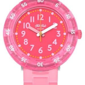 Flik Flak FCSP121 GAMELAND - LEVEL PINK (36.70mm) Pink Dial Watch