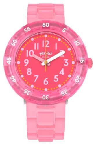 Flik Flak FCSP121 GAMELAND - LEVEL PINK (36.70mm) Pink Dial Watch