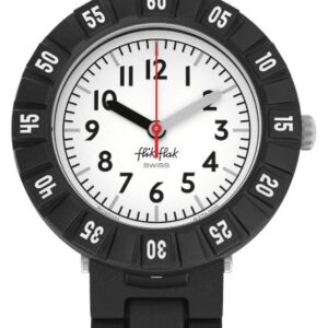 Flik Flak FCSP123 GAMELAND - LEVEL BLACK (36.70mm) White Watch