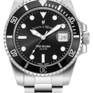 Jacques Du Manoir JWG02702 Pro Scuba (40mm) Black Dial / Watch