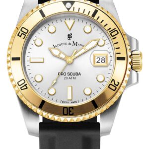 Jacques Du Manoir JWG02706 Pro Scuba (40mm) Silver Dial / Watch