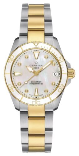 Certina C0320072211600 Ds Action Lady Powermatic 80 (34.5mm Watch