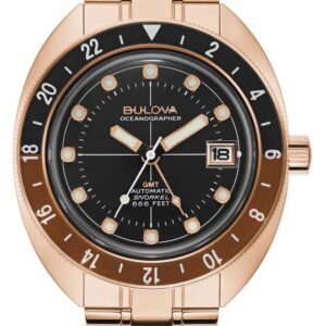 Bulova 97B215 Oceanographer Automatic Devil Diver GMT (41mm Watch