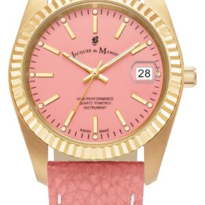 Jacques Du Manoir JWL02904 Inspiration Rainbow (36mm) Pink Watch