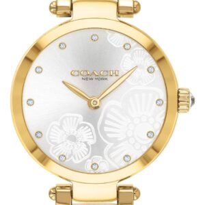 Coach 14503625 PARK Crystal-Set (30mm) Silver Dial / Gold Watch