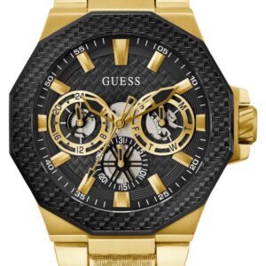 Guess GW0636G2 Men's Indy (45mm) Black Dial / Gold-Tone Watch