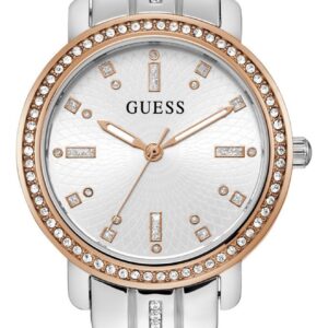 Guess GW0612L3 Women's Hayley (30mm) Silver Dial / Two-Tone Watch