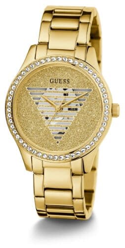 Guess GW0605L2 Women's Lady Idol (38mm) Gold Glitter Dial / Watch