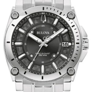 Bulova 96B417 Men's Icon Precisionist (40mm) Black Dial / Watch