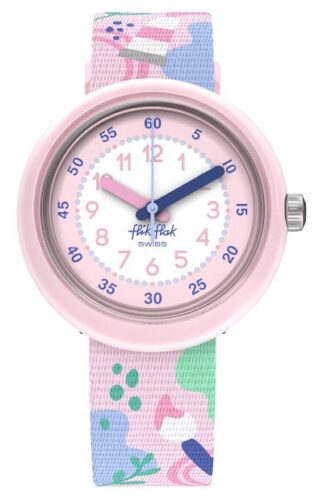 Flik Flak FPNP142 Kid's ART LOVER (31.85mm) White and Pink Watch