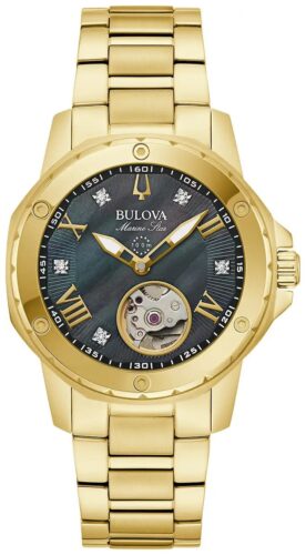 Bulova 97P171 Marine Star Automatic (37mm) Dark Mother-of- Watch