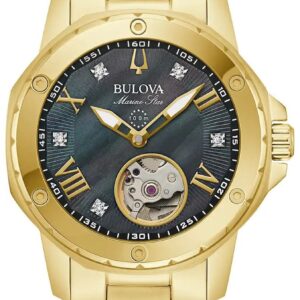 Bulova 97P171 Marine Star Automatic (37mm) Dark Mother-of- Watch