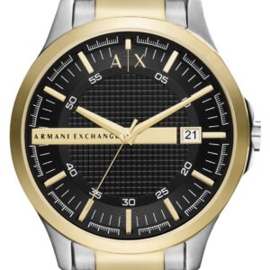 Armani Exchange AX2453 Men's (46mm) Black Dial / Two-Tone Watch