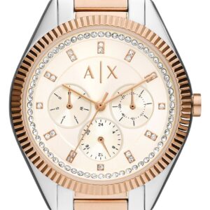 Armani Exchange AX5662 Women's (38mm) Cream Dial / Two-Tone Watch