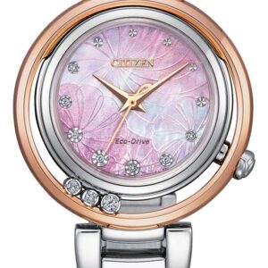 Citizen EM1114-80Y Women's L Arcly Eco-Drive (30mm) Pink Watch