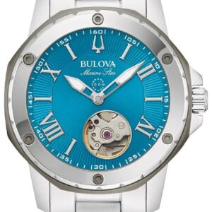 Bulova 98L317 Marine Star Automatic (35mm) Blue Dial / Watch