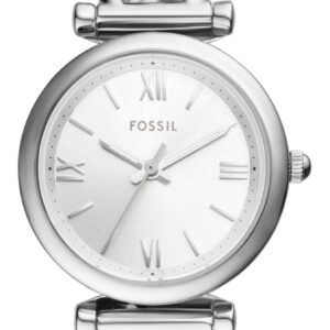 Fossil ES5331 Women's Carlie (28mm) Silver Dial / Stainless Watch