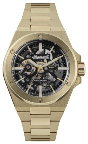 Ingersoll I15001 THE BALLER Automatic (45mm) Black Skeleton Watch