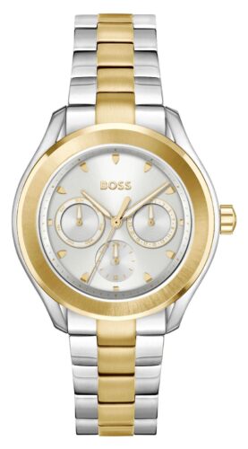 BOSS 1502746 Women's Lida (38mm) Silver Dial / Two-Tone Watch