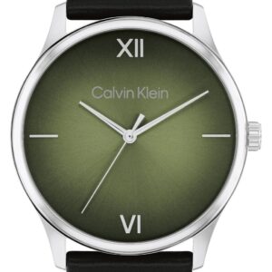 Calvin Klein 25200454 Men's Ascend (43mm) Green Dial / Black Watch