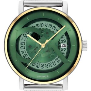 Calvin Klein 25300005 Men's Iconic Automatic (40mm) Green Watch