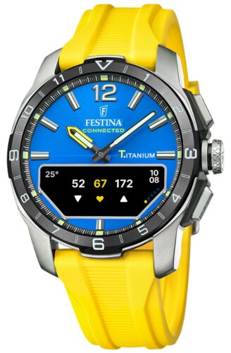 Festina F23000/8 Connected D Hybrid Smartwatch (44mm) Blue Watch