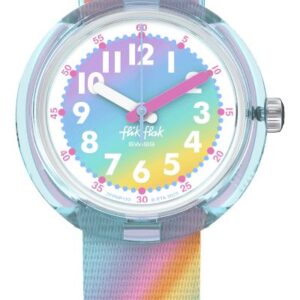 Flik Flak FPNP152 LIQUID RAINBOW (31.85mm) Rainbow Dial / Watch