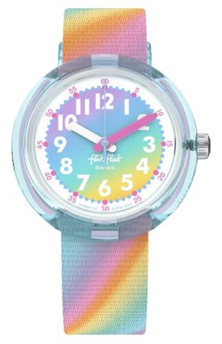 Flik Flak FPNP152 LIQUID RAINBOW (31.85mm) Rainbow Dial / Watch