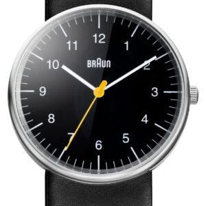 Braun BN0021BKBKG Men's All Black Quartz Black Strap Watch