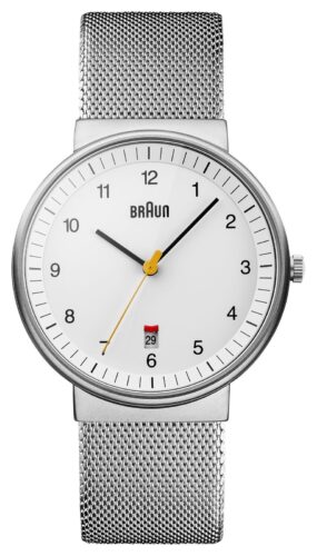 Braun BN0032WHSLMHG Men's Silver White Watch