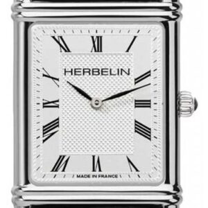 Herbelin 17468AP08 Men's, Analogue Quartz, Leather Strap Watch