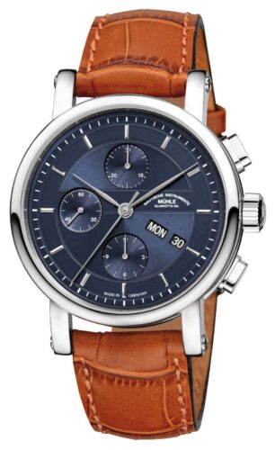 Mühle Glashütte M1-30-92-LB Teutonia II Chronograph Watch